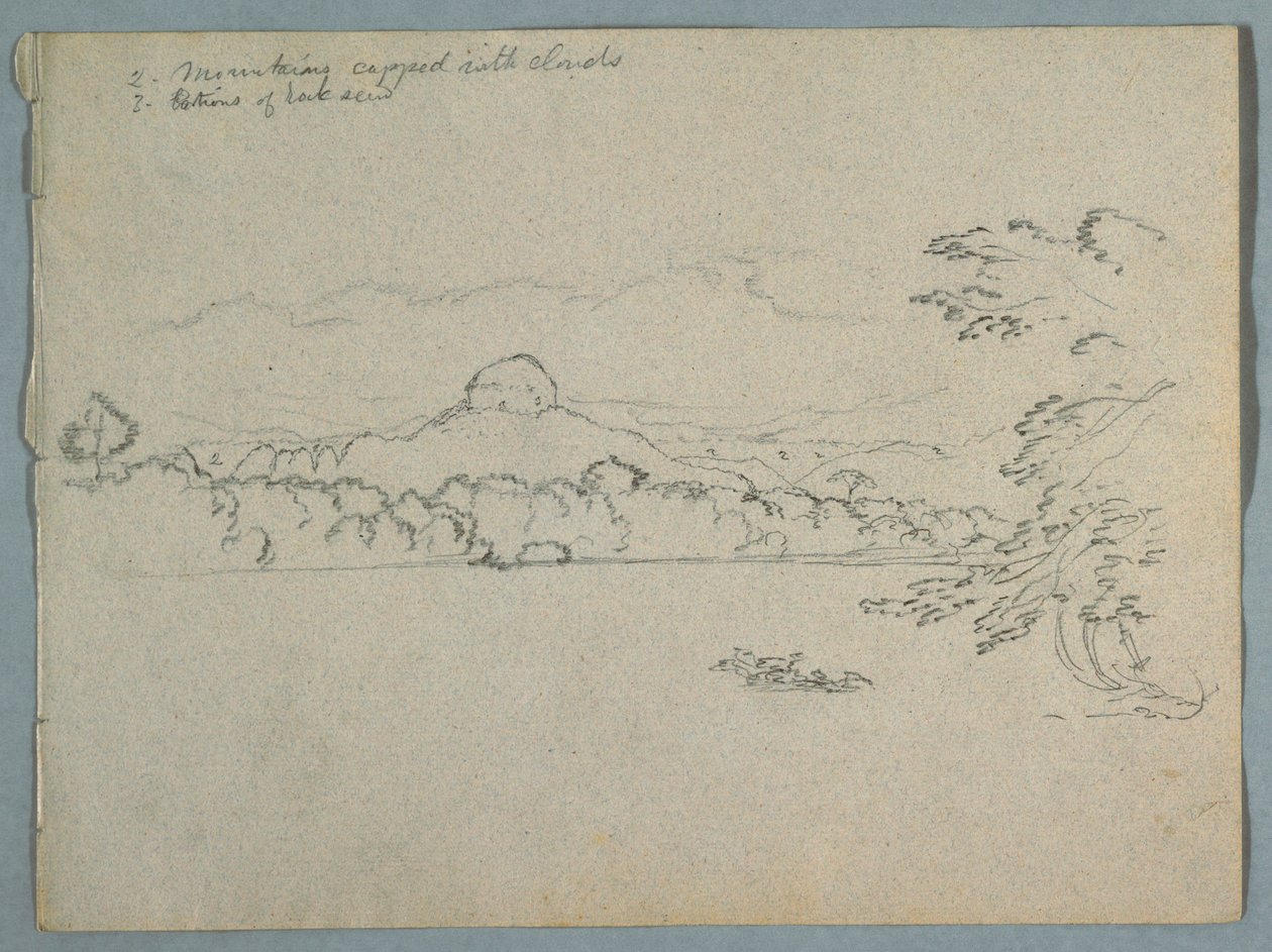 海湾边云雾缭绕的南美山景，第一部分？ 作者 弗雷德里克·埃德温·丘奇