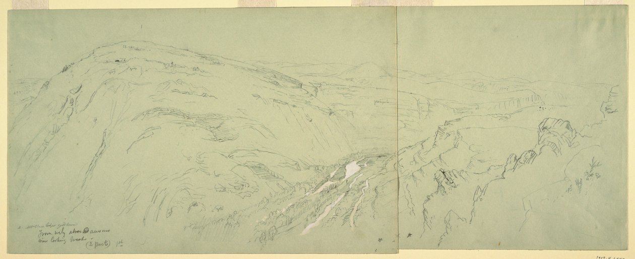 绘画，叙利亚大马士革远景，1868 年 5 月 7 日 作者 弗雷德里克·埃德温·丘奇