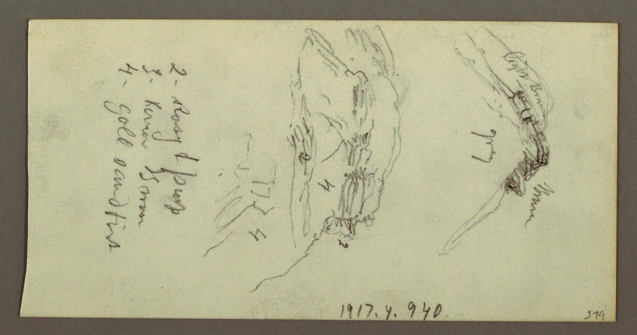 绘画，山顶和山坡，可能创作于 1868 年 作者 弗雷德里克·埃德温·丘奇