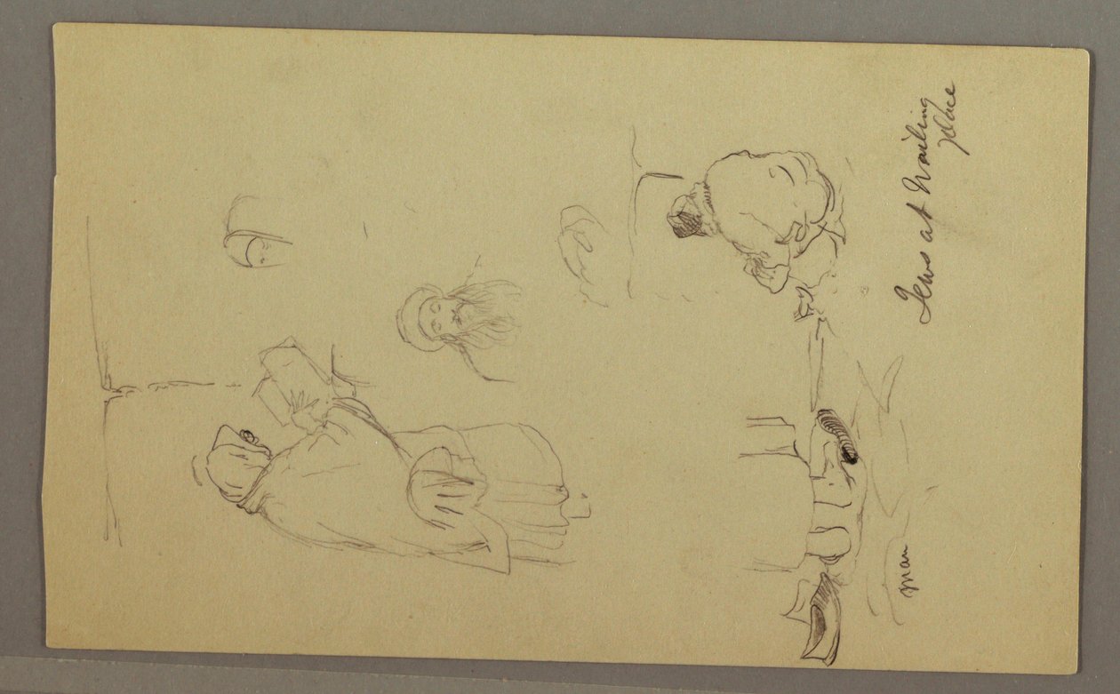 绘画，耶路撒冷哭墙的犹太人，1868 年 4 月 作者 弗雷德里克·埃德温·丘奇