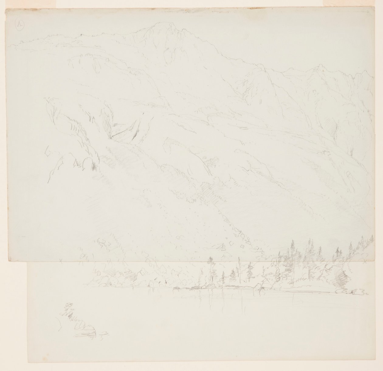 绘画，缅因州卡塔丁山，1870-1878 年 作者 弗雷德里克·埃德温·丘奇