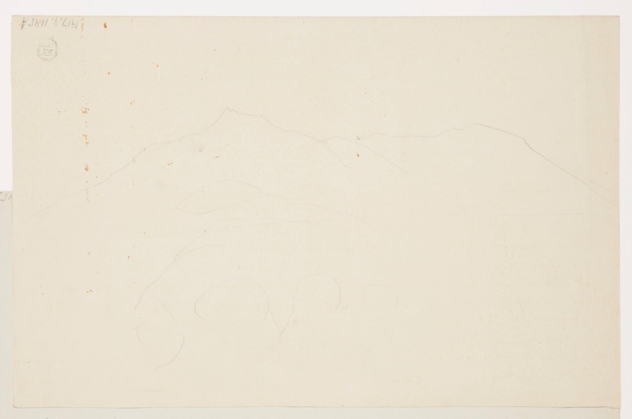 绘画，缅因州卡塔丁山，1870-1878 年 作者 弗雷德里克·埃德温·丘奇