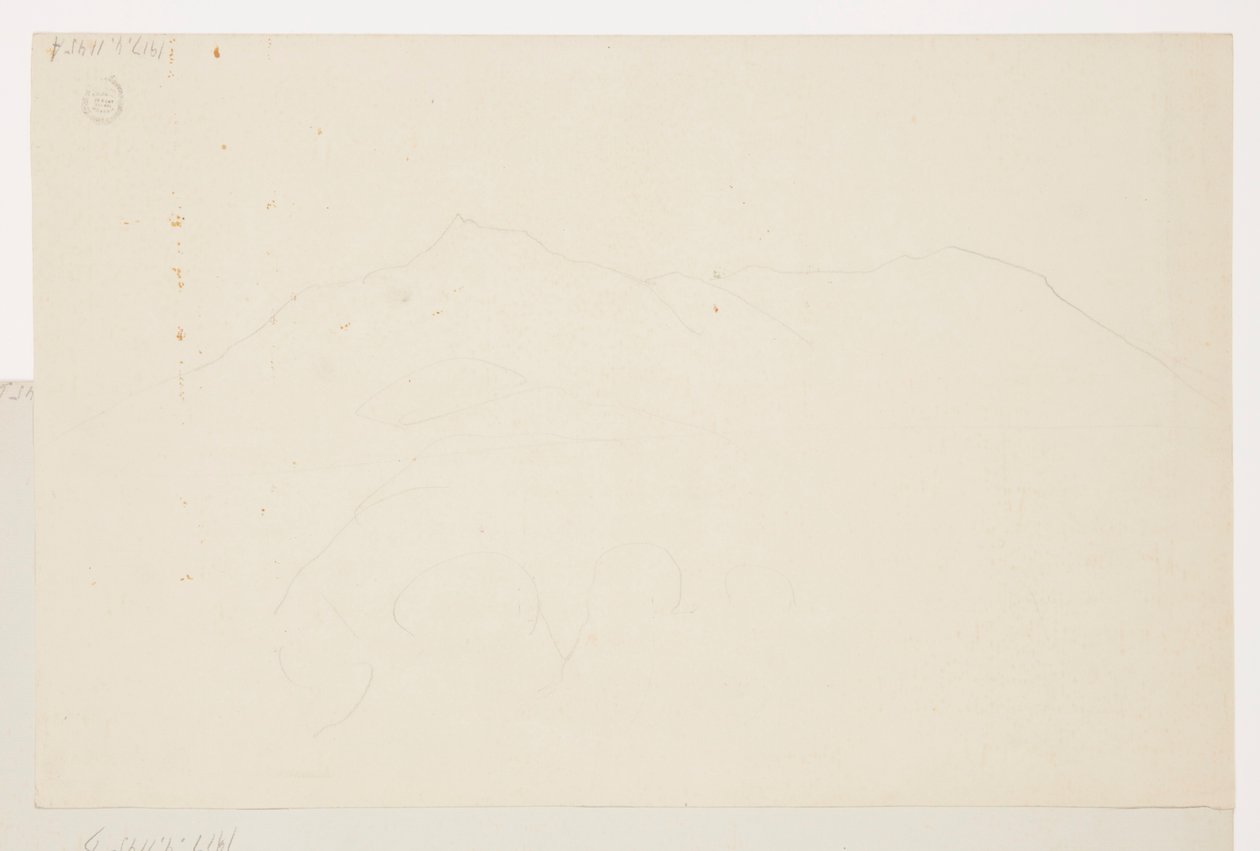 绘图，缅因州卡塔丁山，1870-1878 年缅因州卡塔丁山，1870-1878 年 作者 弗雷德里克·埃德温·丘奇