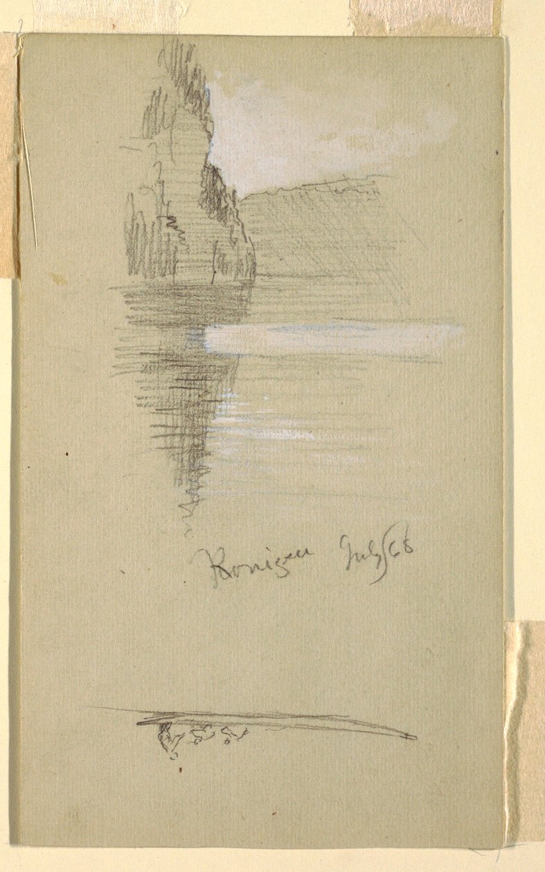 绘画，1868 年 7 月，巴伐利亚贝希特斯加登附近的科尼斯湖畔 作者 弗雷德里克·埃德温·丘奇