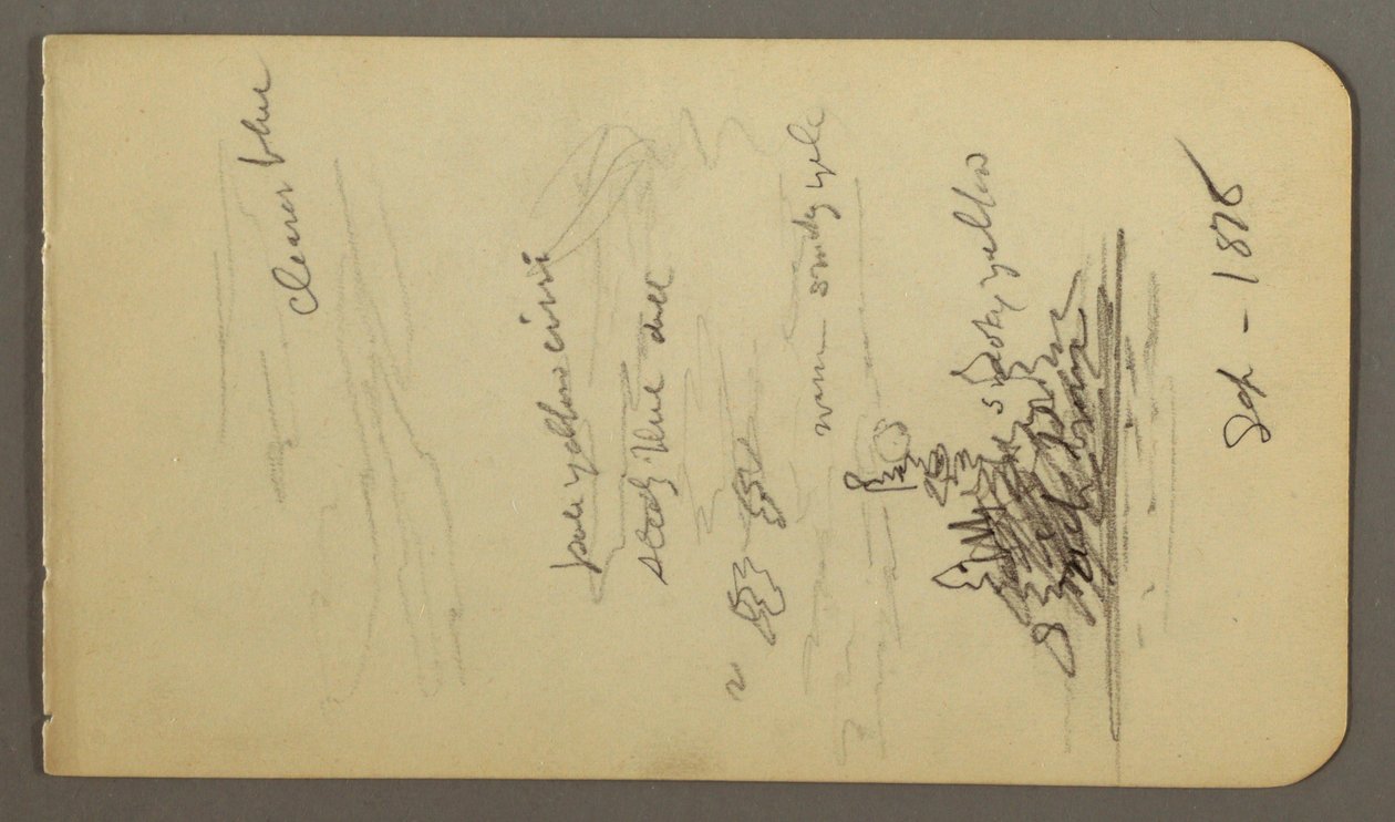 绘画，爱尔兰的天空，1878 年 作者 弗雷德里克·埃德温·丘奇