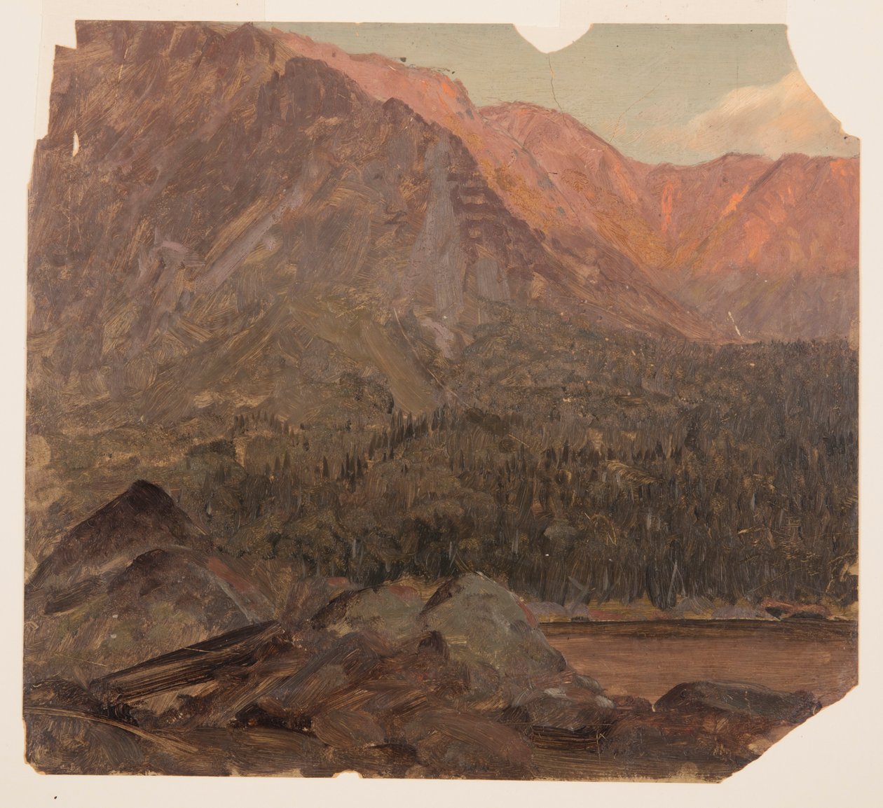 绘画，缅因州大卡塔丁盆地，1860-70 年 作者 弗雷德里克·埃德温·丘奇
