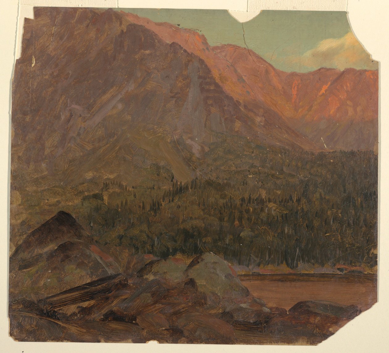 绘画，缅因州大卡塔丁盆地，1860-70 年 作者 弗雷德里克·埃德温·丘奇