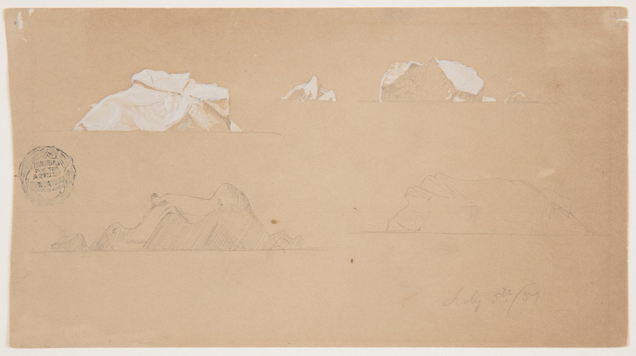 浮冰山 作者 弗雷德里克·埃德温·丘奇