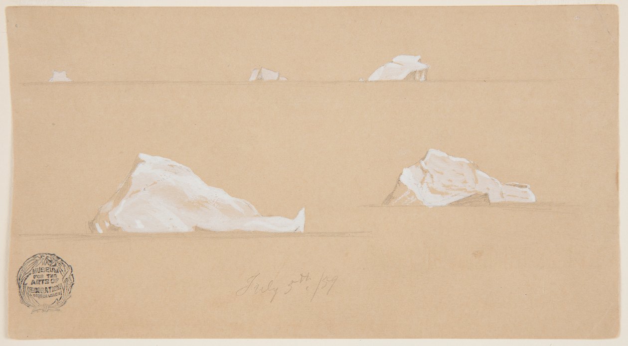 浮冰山 作者 弗雷德里克·埃德温·丘奇
