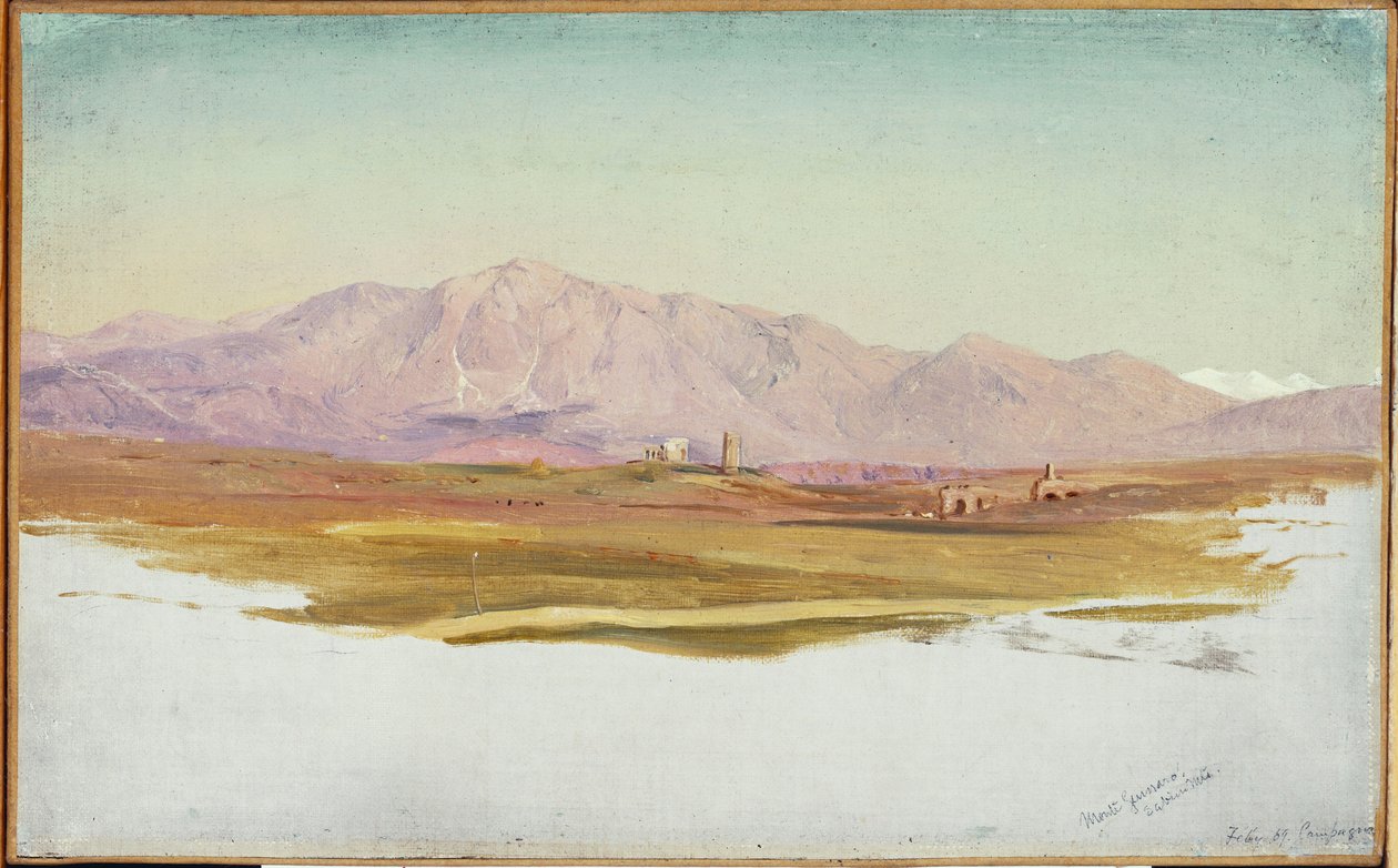 萨宾山，瓜纳罗山，1869年 作者 弗雷德里克·埃德温·丘奇