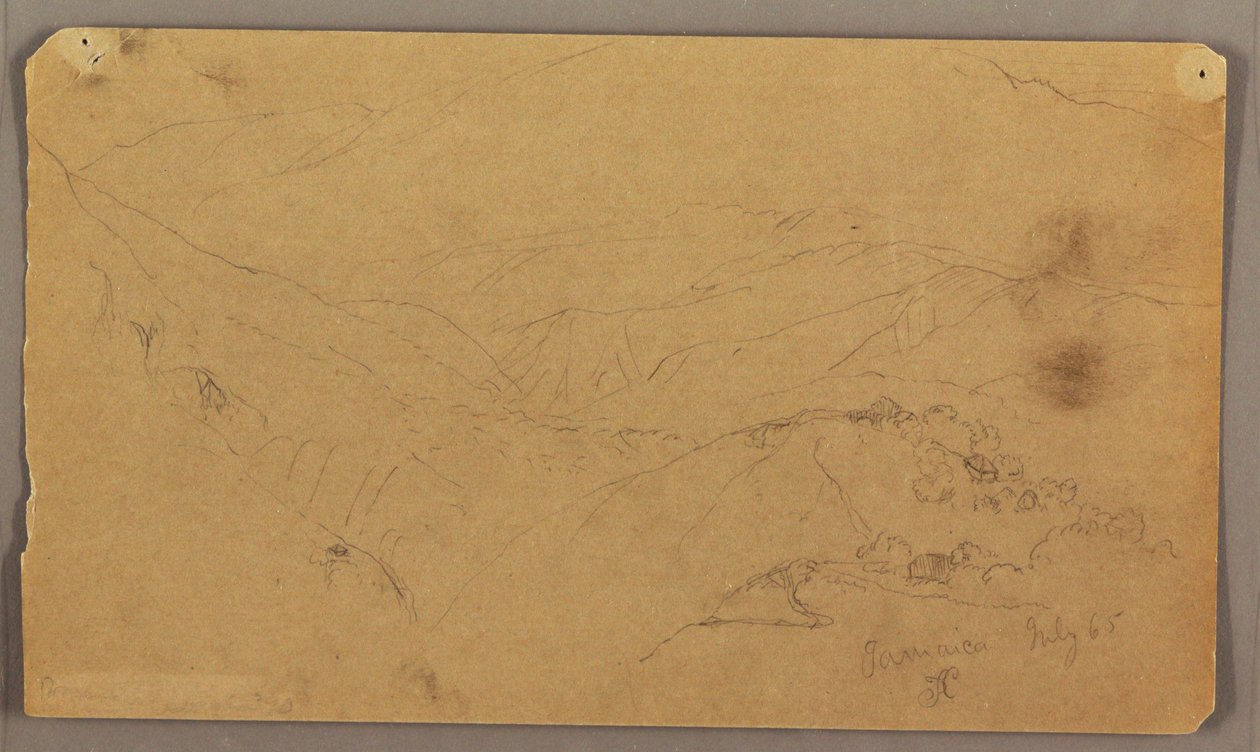 牙买加山景 作者 弗雷德里克·埃德温·丘奇