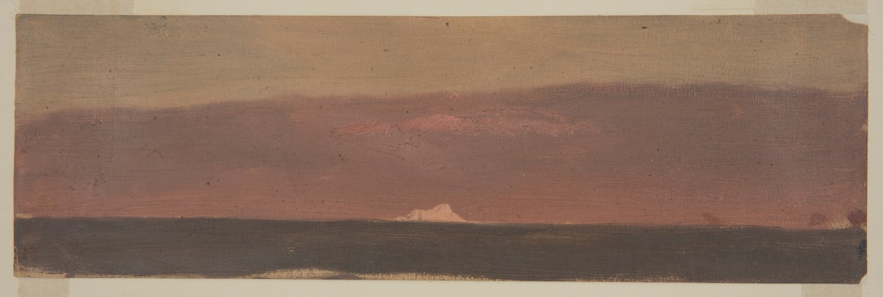冰山海景 作者 弗雷德里克·埃德温·丘奇