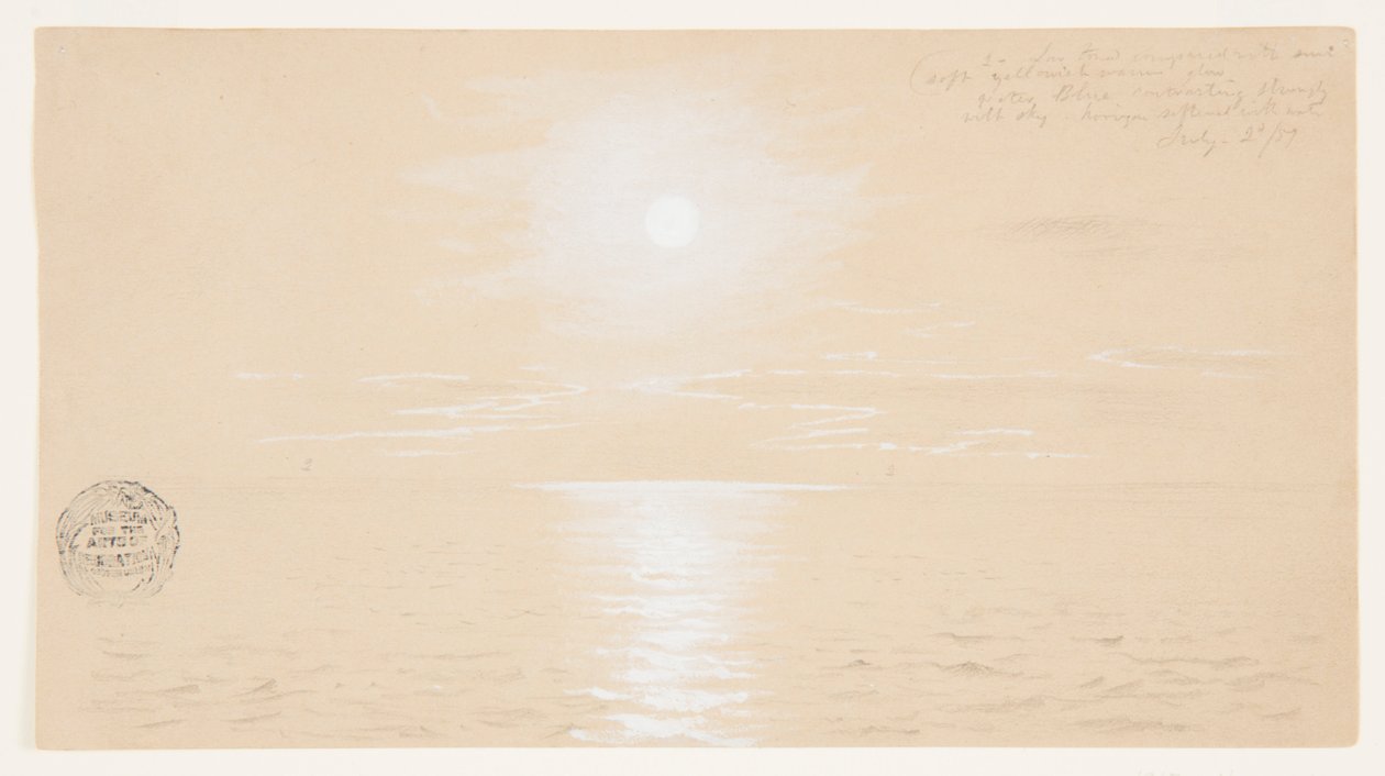 纽芬兰海景，1859 年 7 月 6 日 作者 弗雷德里克·埃德温·丘奇