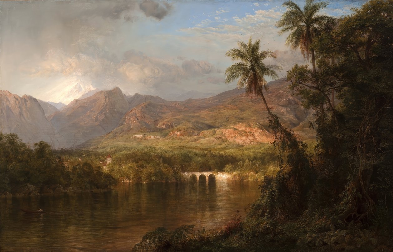 南美风景 作者 弗雷德里克·埃德温·丘奇