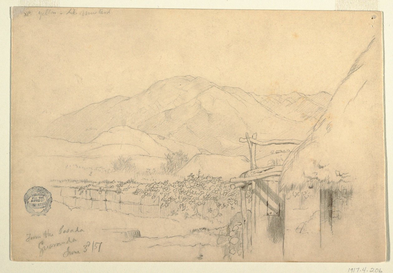 厄瓜多尔瓜兰达客栈美景 作者 弗雷德里克·埃德温·丘奇
