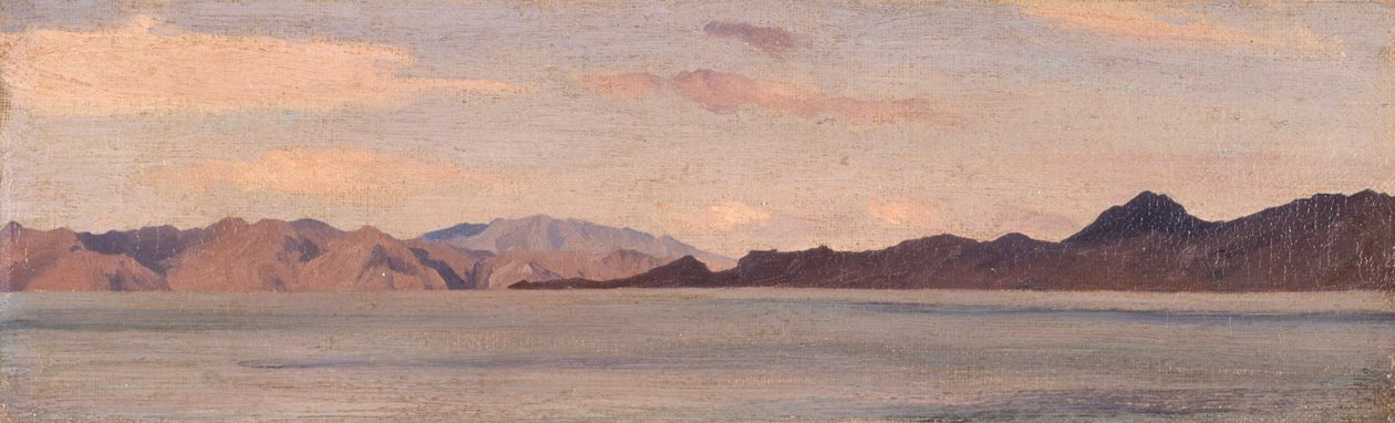 从罗德岛看小亚细亚海岸》，1867年 作者 弗雷德里克·莱顿