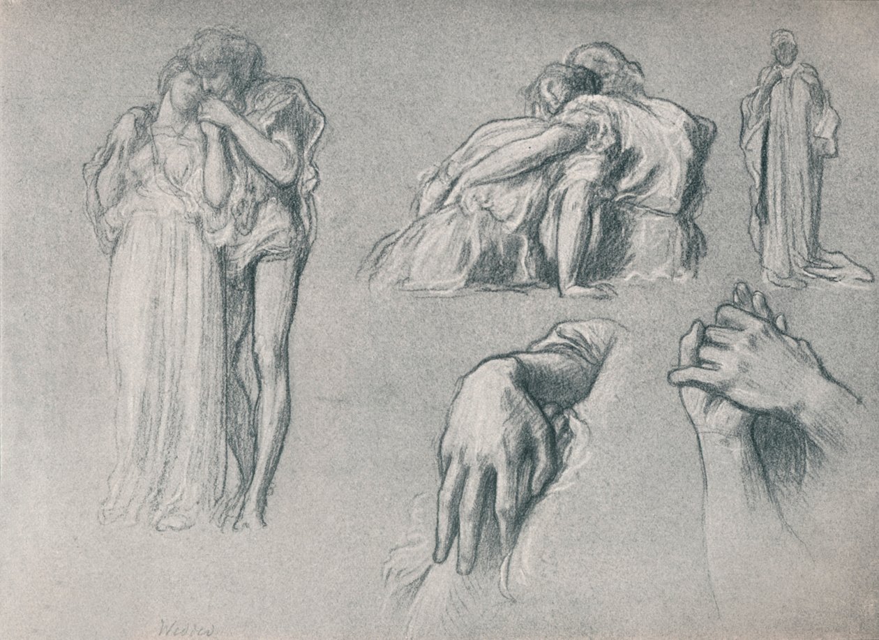 婚姻研究，1882年，1897年 作者 弗雷德里克·莱顿