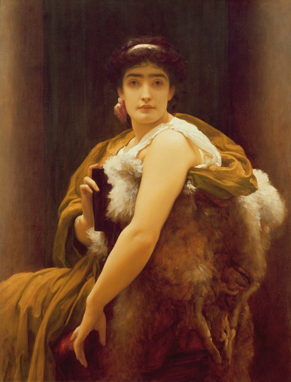 &39;Twixt Hope and Fear，c.1895 作者 弗雷德里克·莱顿