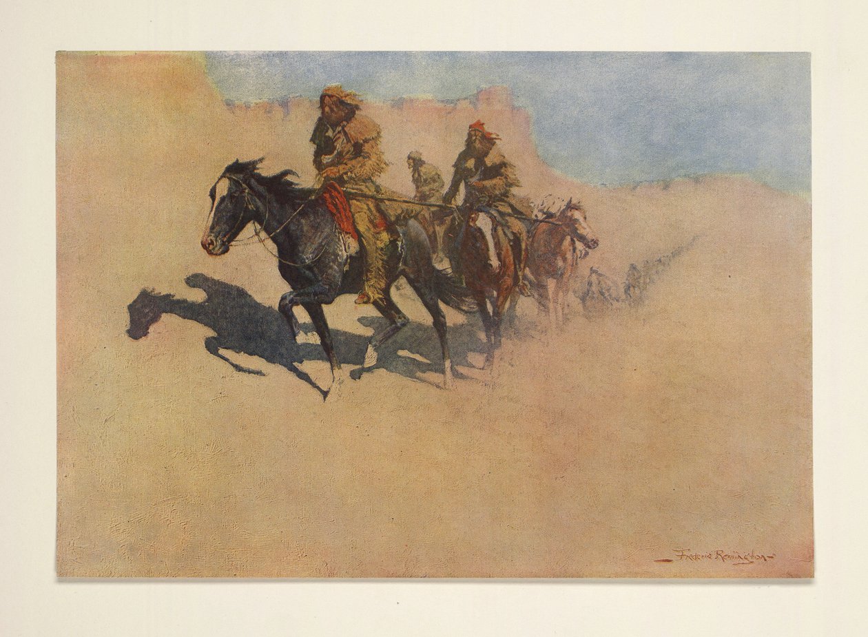 Jedediah Smith，来自Colliers Weekly，pub。 1906年 作者 弗雷德里克·雷明顿