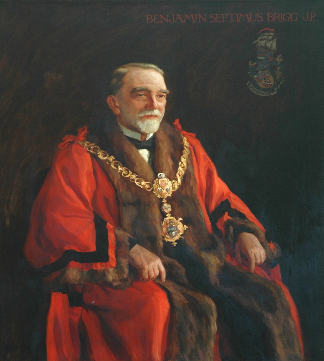 基斯利的第一任市长Benjamin Septimus Brigg 作者 弗雷德里克·斯特德