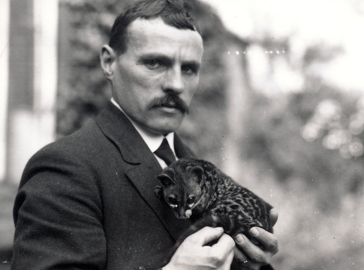 Charlie Dixon与genet，1916年 作者 弗雷德里克·威廉·邦德