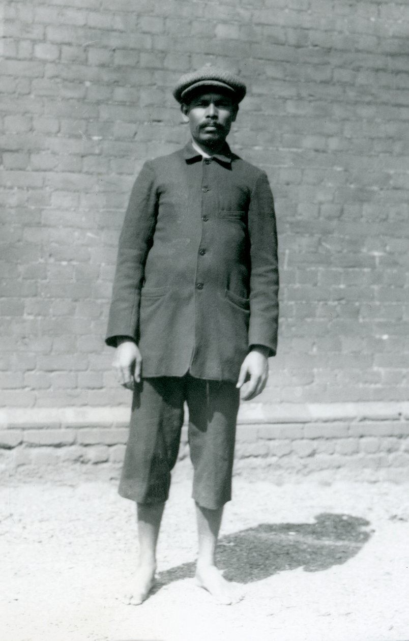 1926年6月伦敦动物园赛义德阿里的肖像（bw照片） 作者 弗雷德里克·威廉·邦德