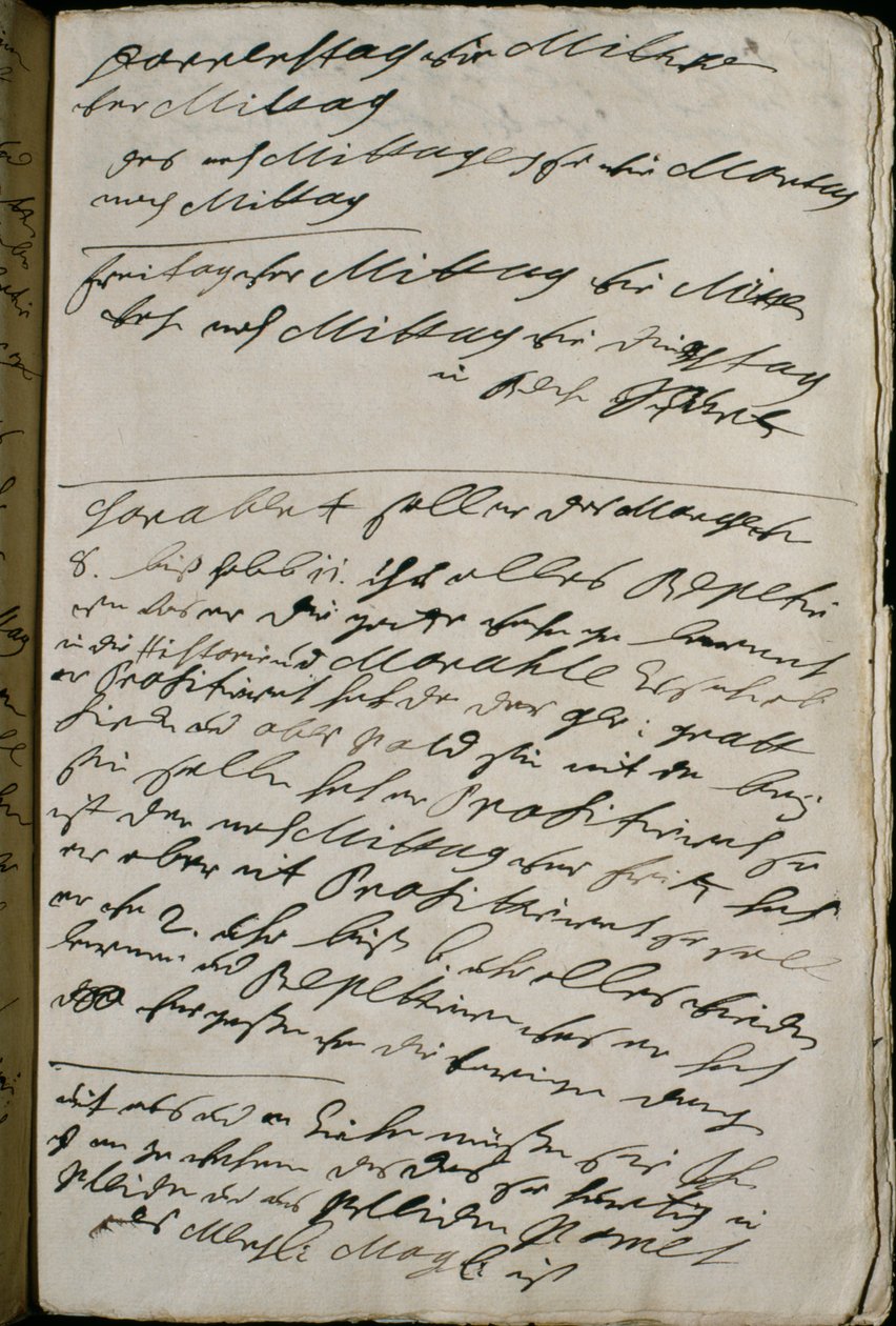 Friedrich Wilhelm I发出的指示 作者 普鲁士的弗雷德里克·威廉一世