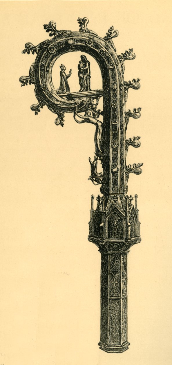Reichenau Crozier，1351年，1881年。 作者 弗雷德里克·阿尔伯特·斯洛科姆