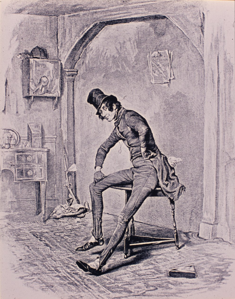 Alfred Jingle，1880年 作者 弗雷德里克·巴纳德