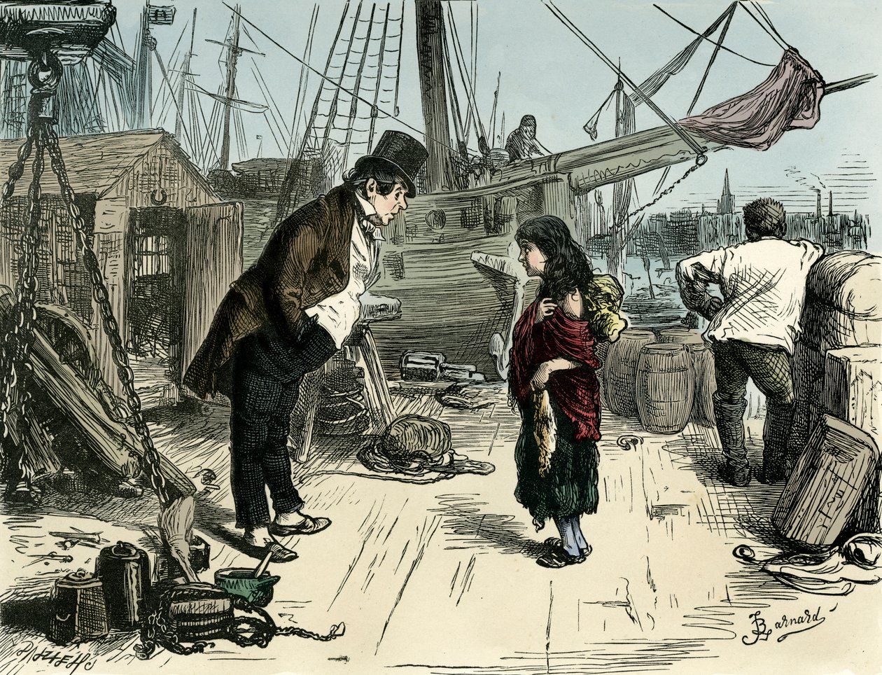 Dombey and Son by Charles Dickens 作者 弗雷德里克·巴纳德