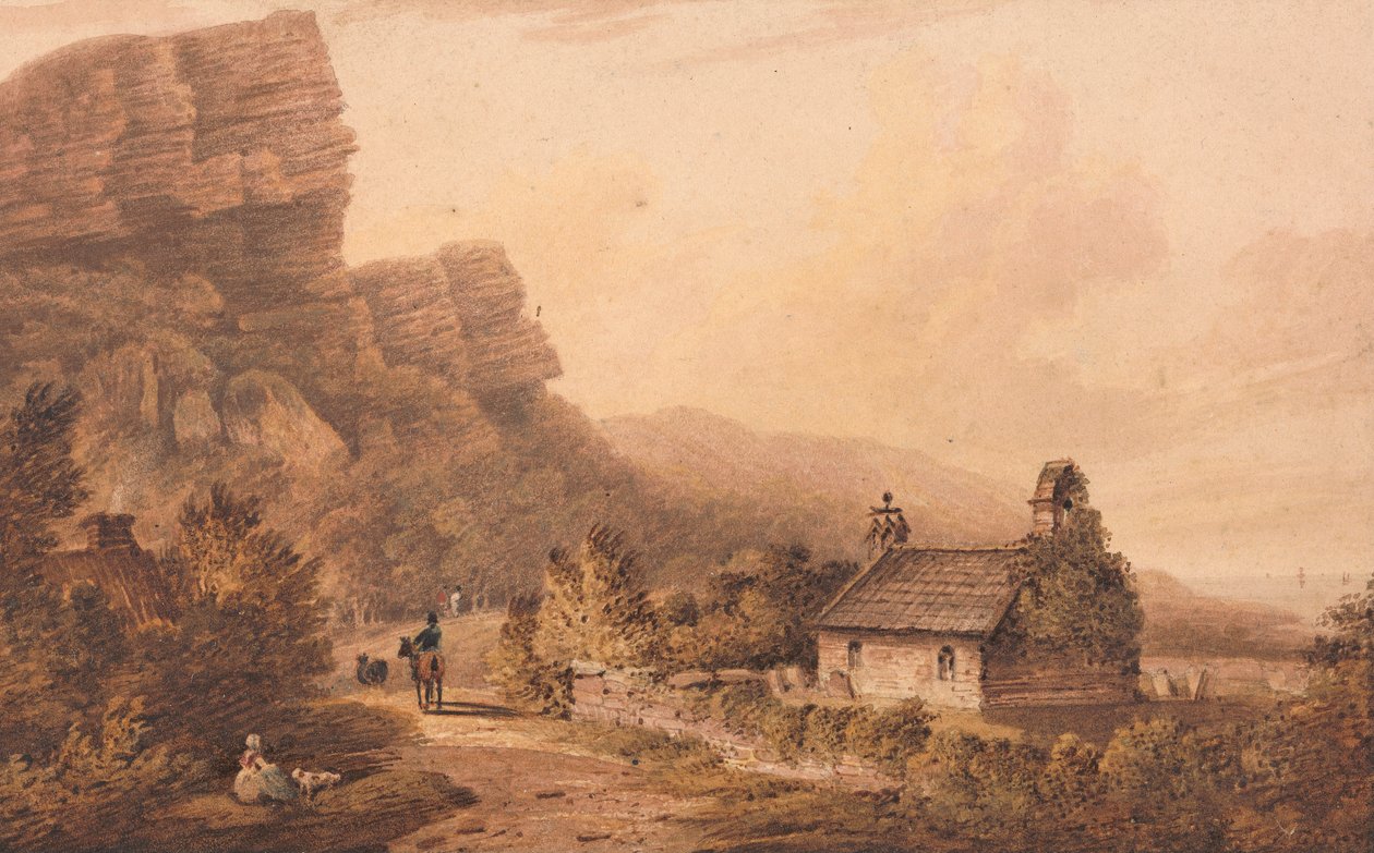 怀特岛 Undercliff 作者 弗雷德里克·卡尔弗特（Frederick Calvert）