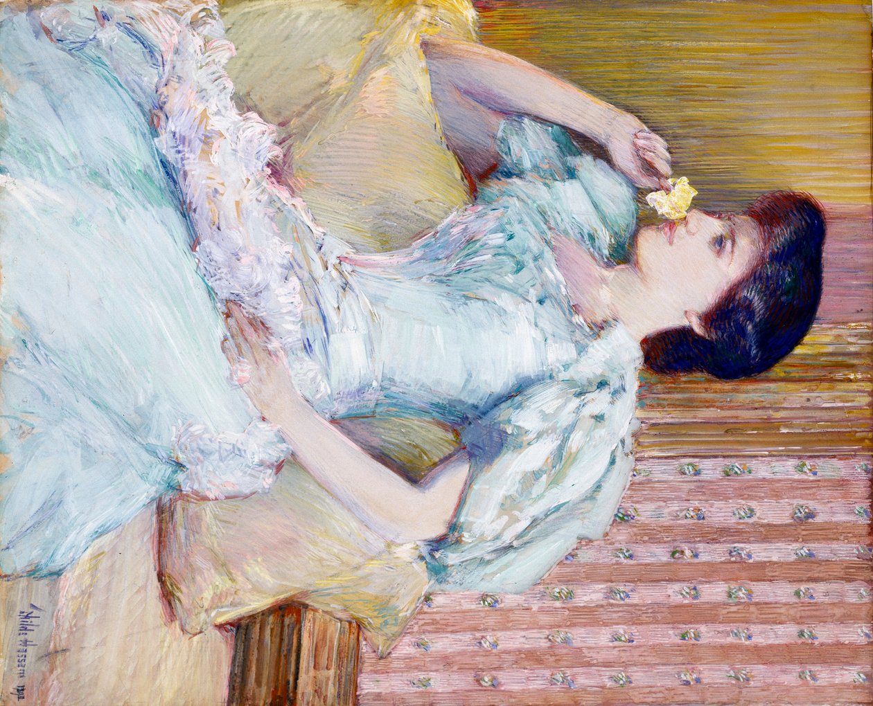 莉莉-兰特里，约1898年。 作者 弗雷德里克·柴尔德·哈萨姆