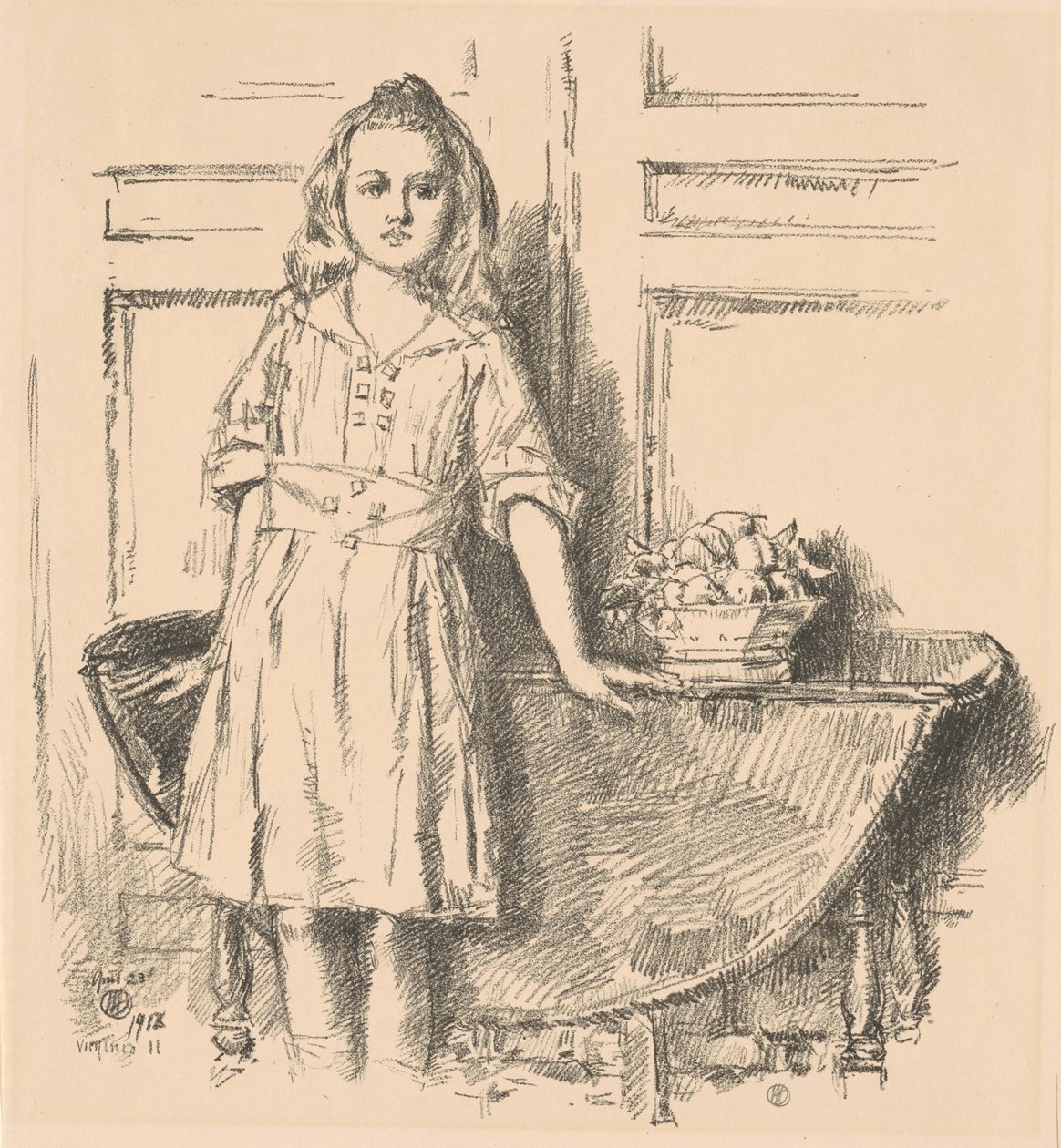 弗吉尼亚州，1918年。 作者 弗雷德里克·柴尔德·哈萨姆