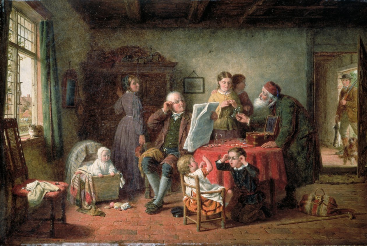 试试这一对"，1864年 作者 弗雷德里克·丹尼尔·哈迪