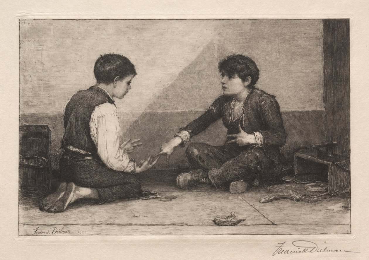 Mora Players，1883年。 作者 弗雷德里克·迪尔曼