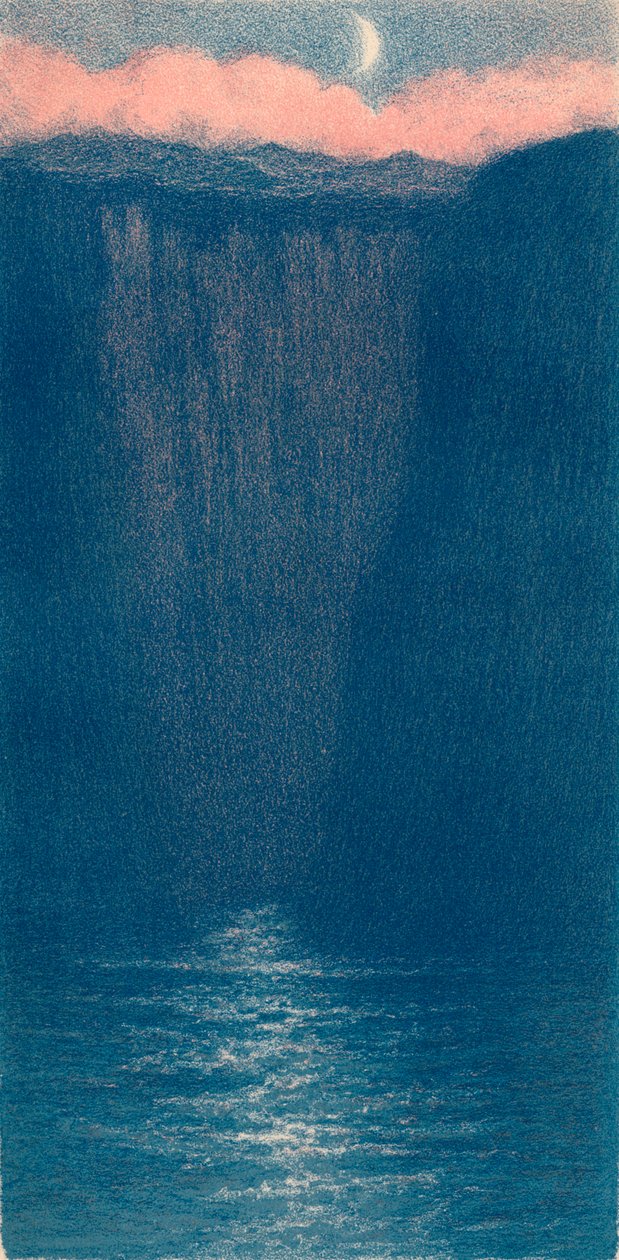 F. F. Foottet的自动石版画》，约1900年 作者 弗雷德里克·弗朗西斯·福特