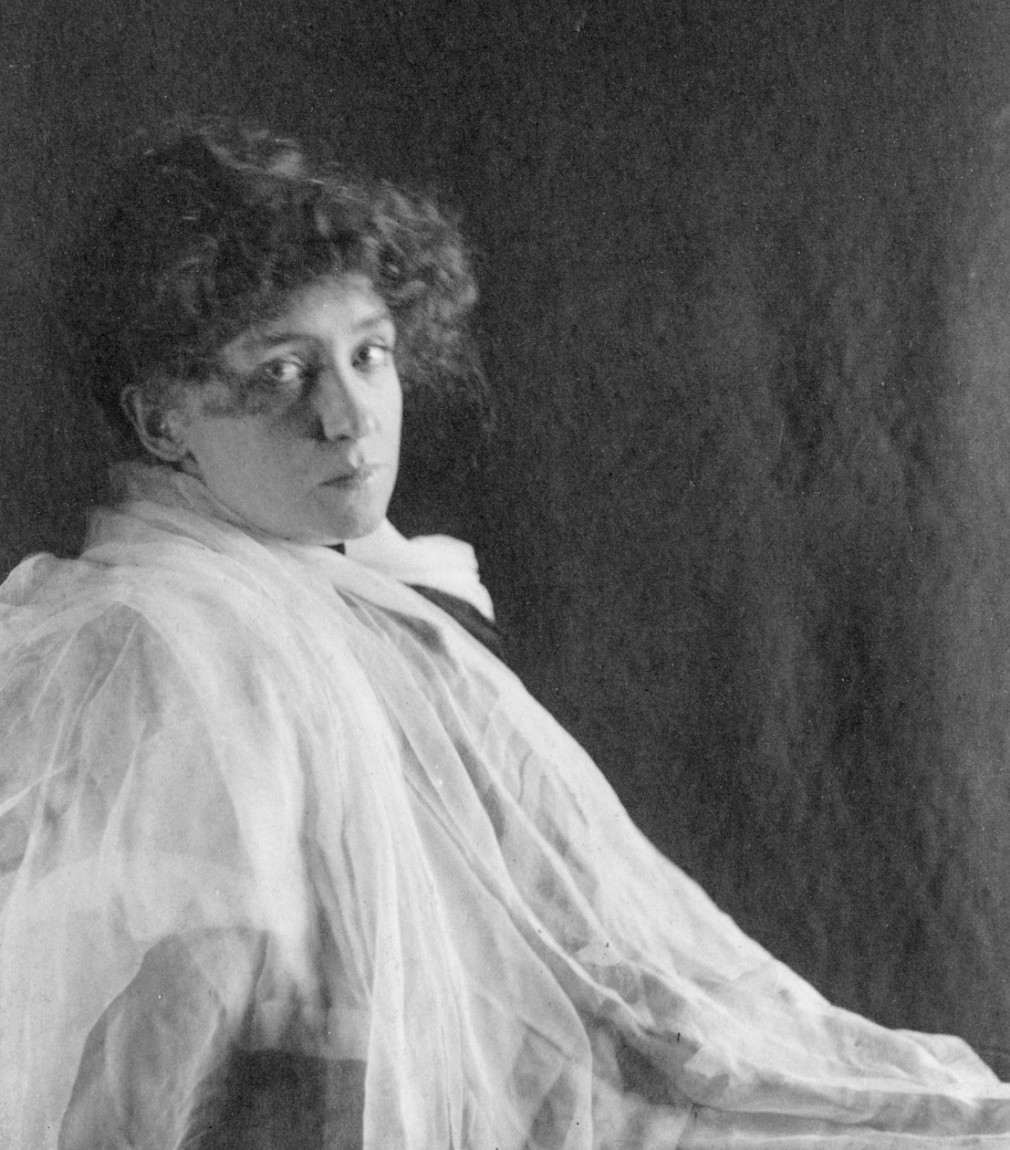 Minnie Maddern Fiske，1898年 作者 弗雷德里克·荷兰日