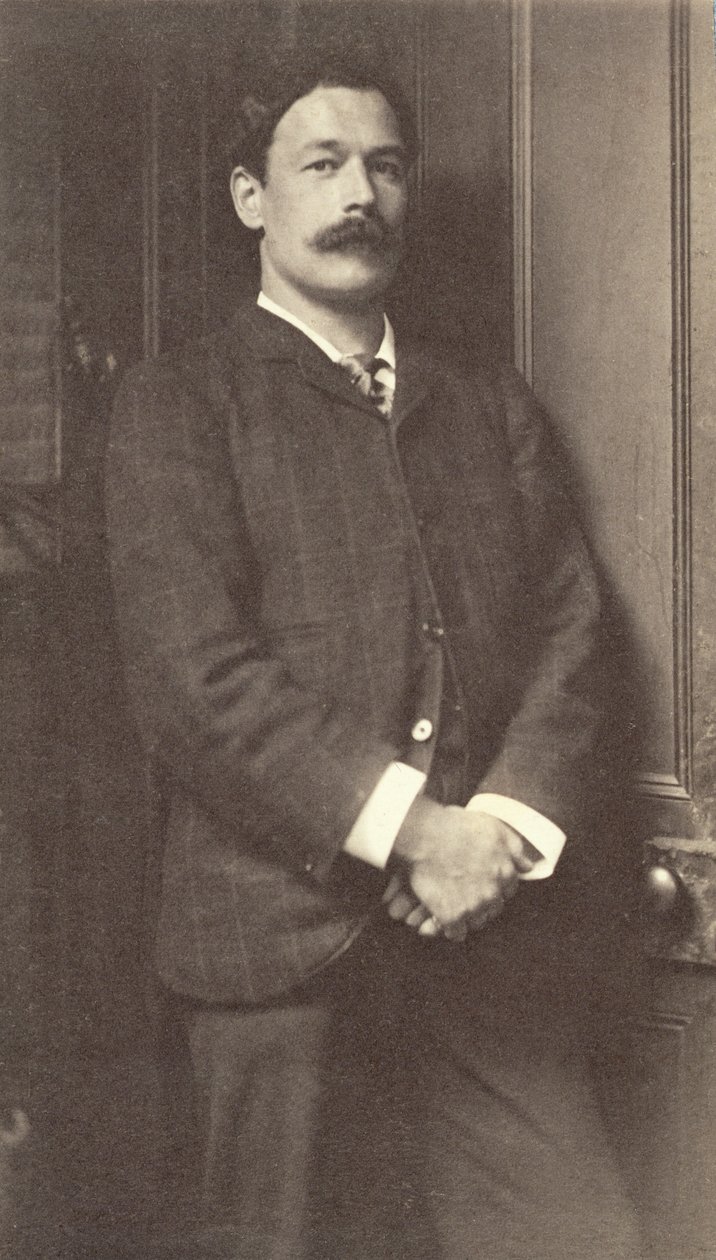 Henry Scott Tuke（1858-1929）（棕褐色照片） 作者 弗雷德里克·霍利尔