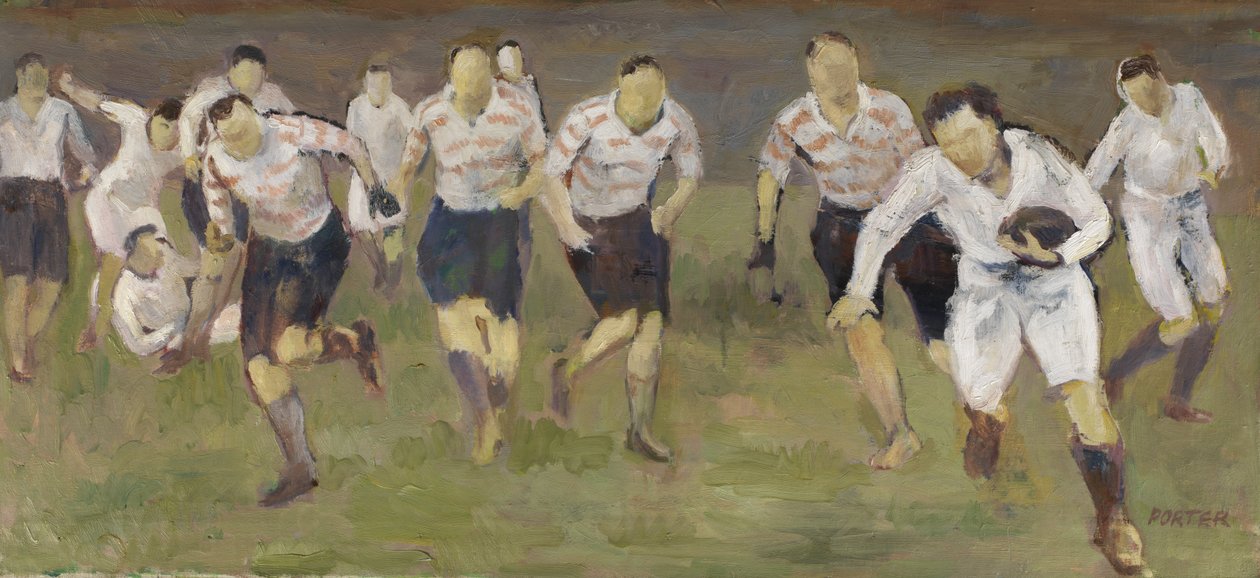 《脱离》，c.1929（布面油画） 作者 弗雷德里克·詹姆斯·波特
