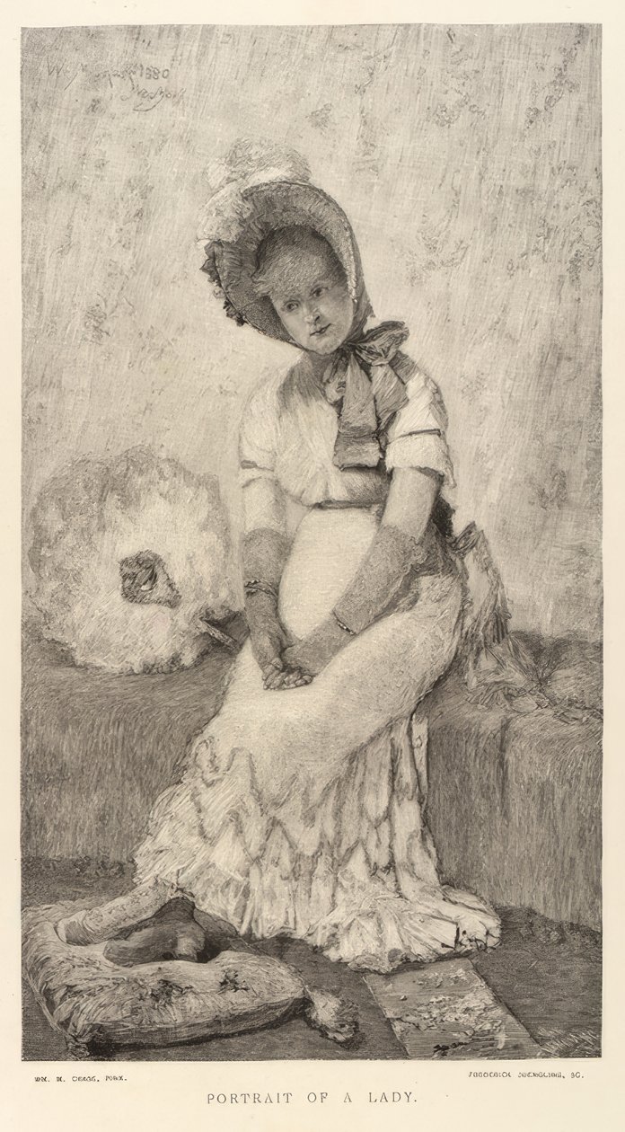 Portrait of a Lady 作者 弗雷德里克·Juengling