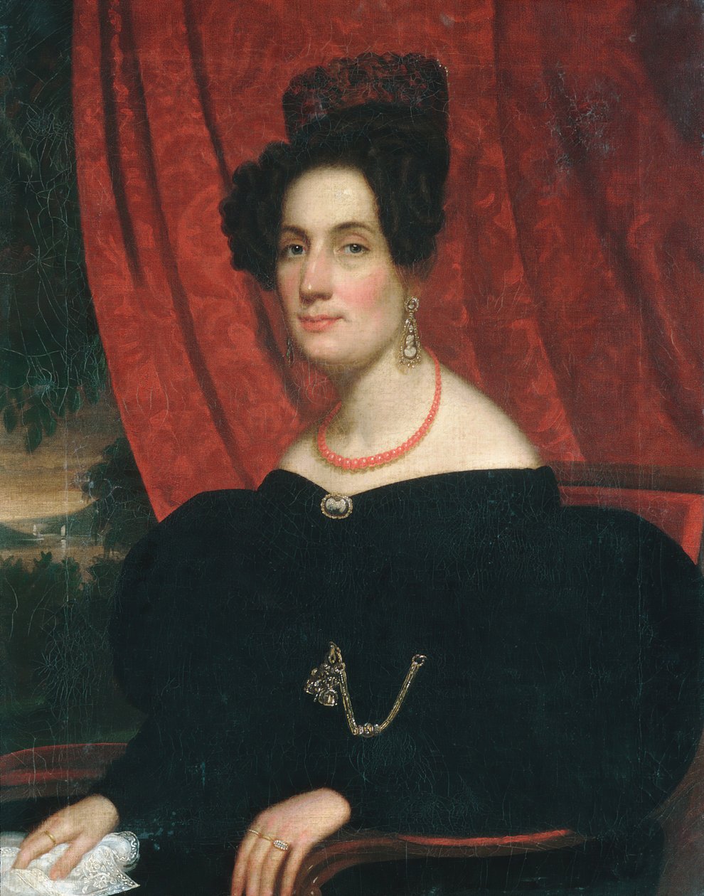 玛丽·安·加里特（Mary Ann Garrits），1834年。 作者 弗雷德里克·R·斯宾塞