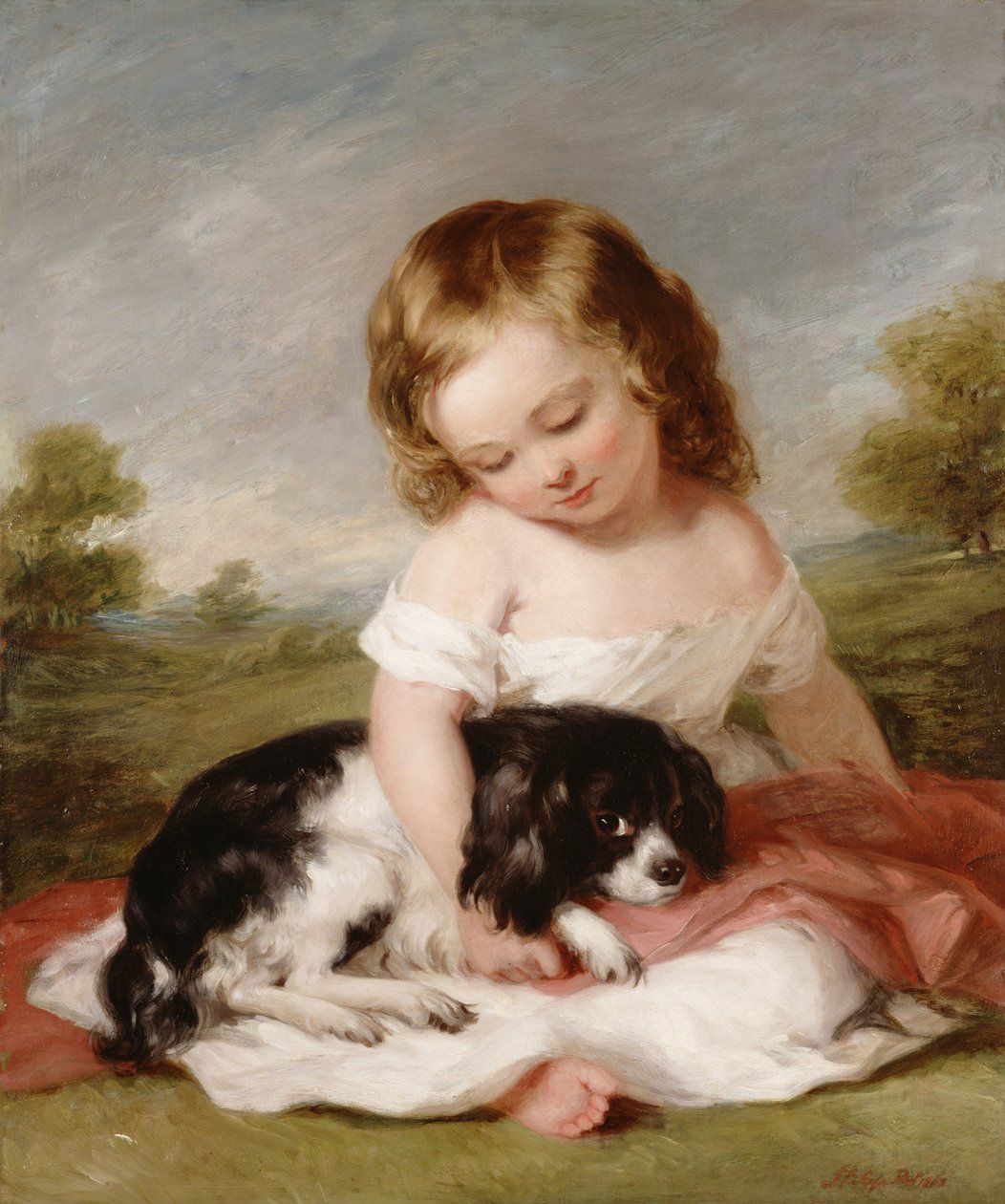 Henry M. Meysey-Thompson爵士（1845-1929）肖像Knaresborough男爵，1860年 作者 弗雷德里克·理查德·说