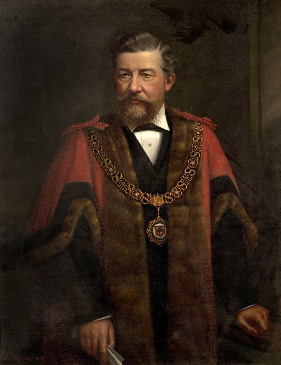 Alderman WG Ward，1878年 作者 弗雷德里克·沃索普
