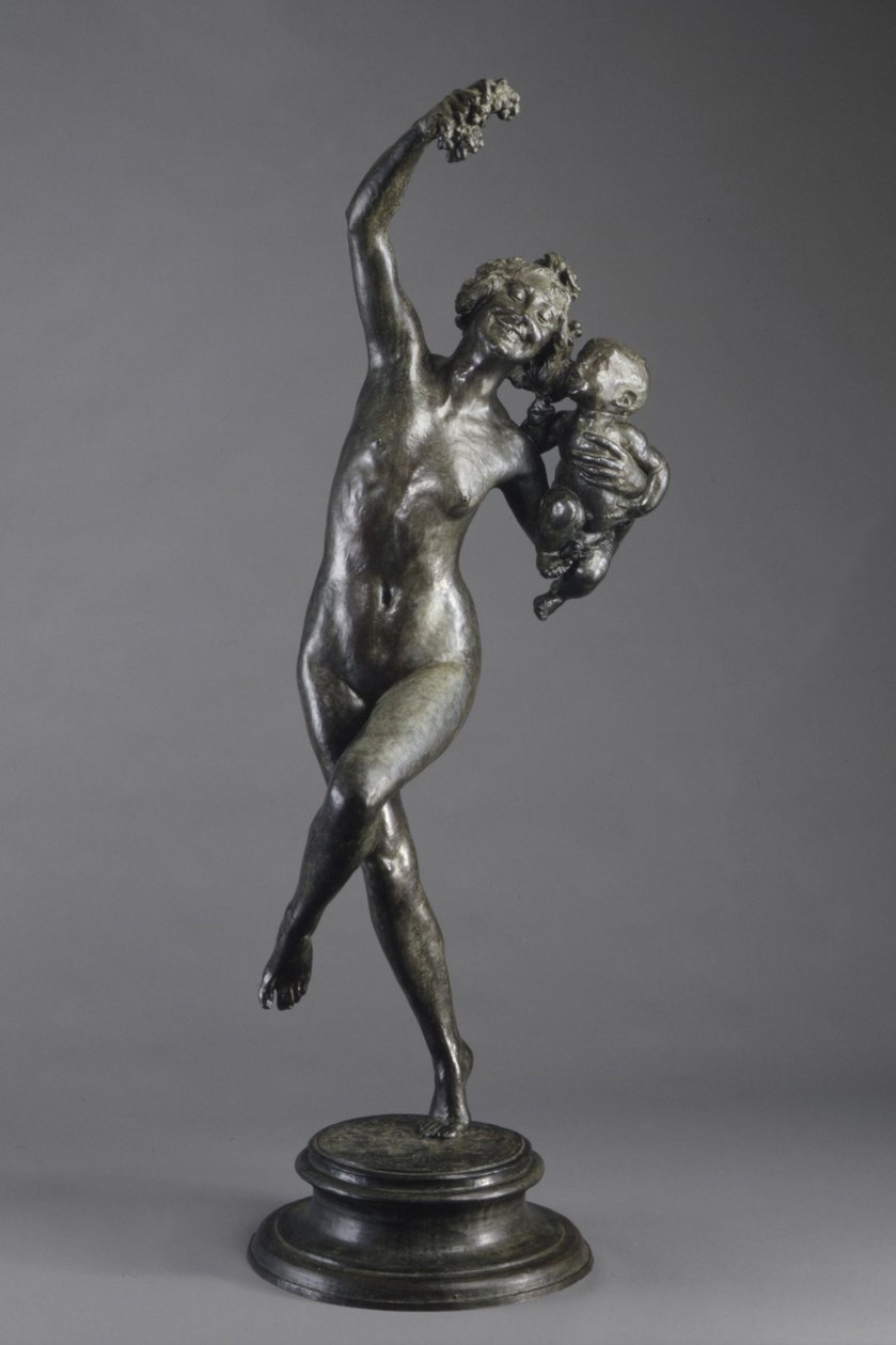 巴坎特和花仙子（Bacchante and Infant Faun 作者 弗雷德里克·威廉·麦克蒙妮斯