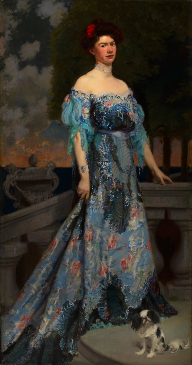 安妮-米尔斯-阿奇博尔德小姐，1902-1903。 作者 弗雷德里克·威廉·麦克蒙妮斯