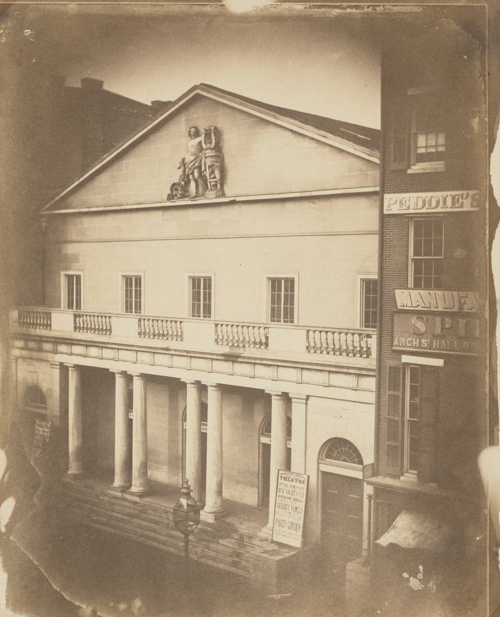 Arch St.1859 年（照片） 作者 弗雷德里克·德·布尔格·理查兹