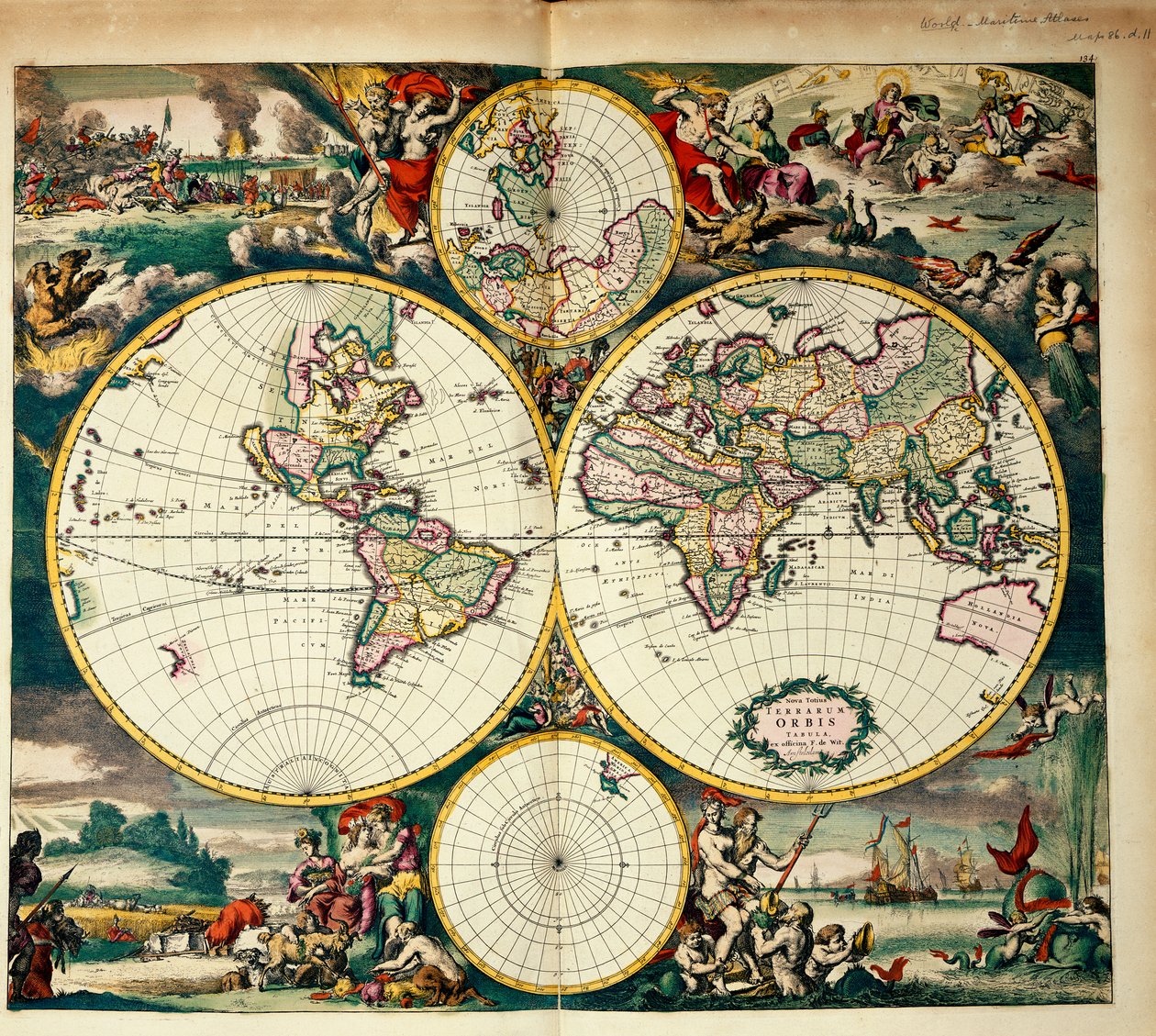 世界地图 作者 弗雷德里克·德·威特