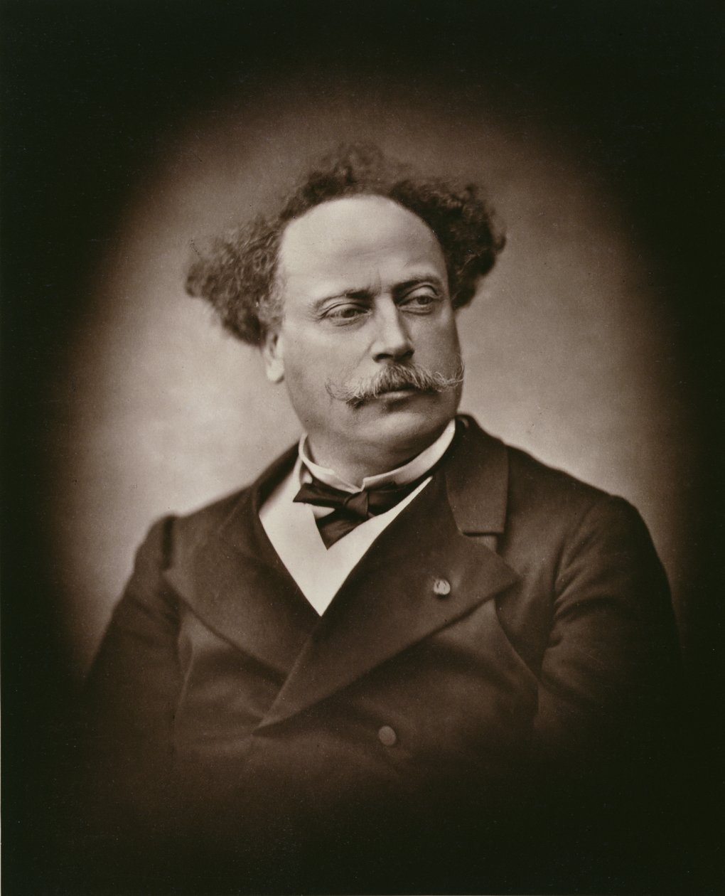 Alexandre Dumas Son（1824-95），来自当代画廊，c.1874-78 作者 法国摄影师