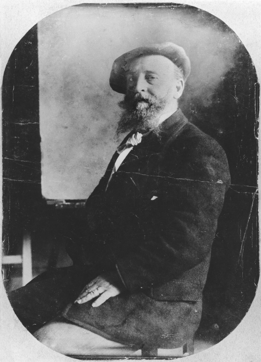 Alfred Sisley（1839-99）c.1895 作者 法国摄影师
