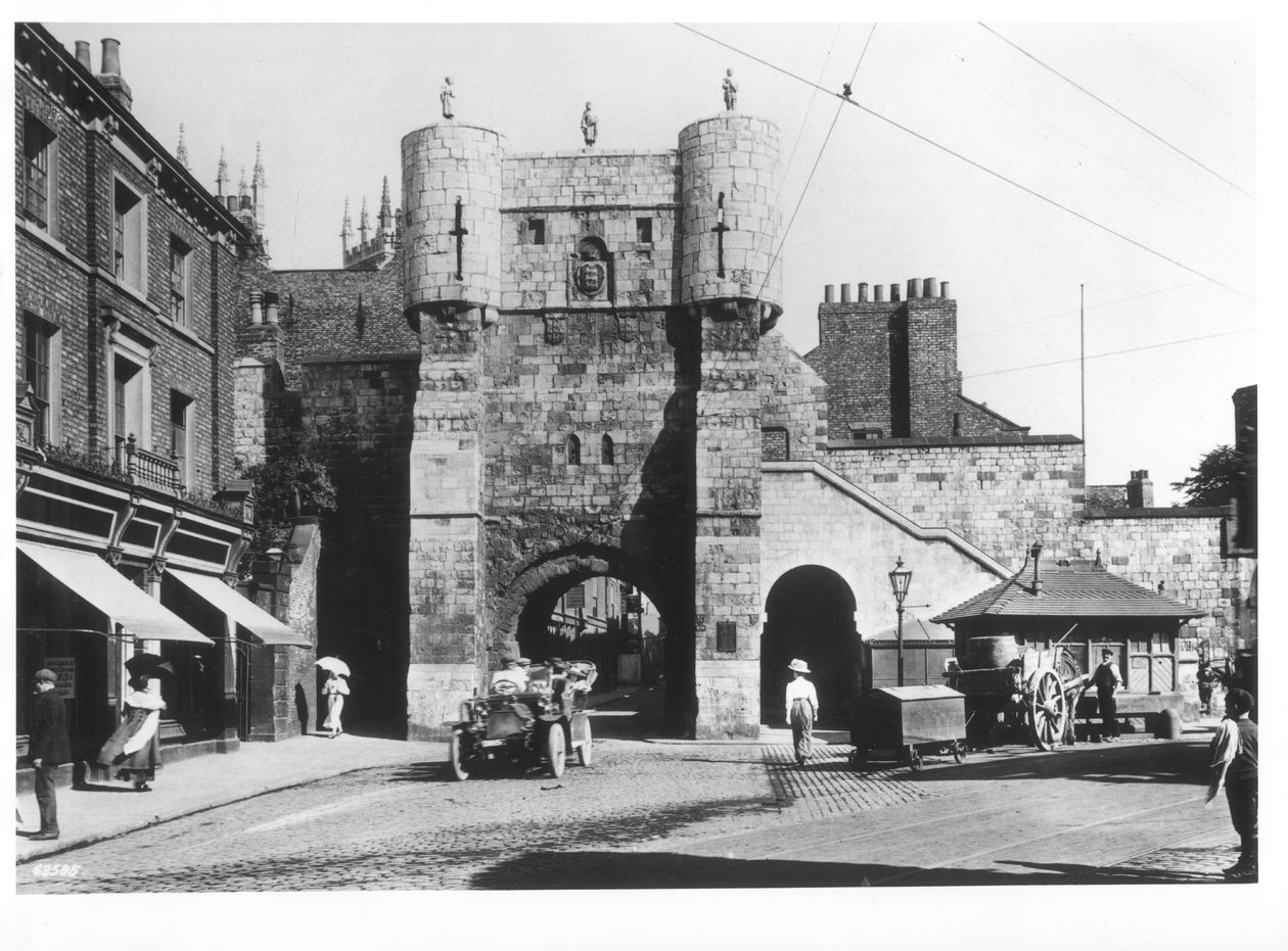 Bootham Bar，York，c.1900 作者 法国摄影师